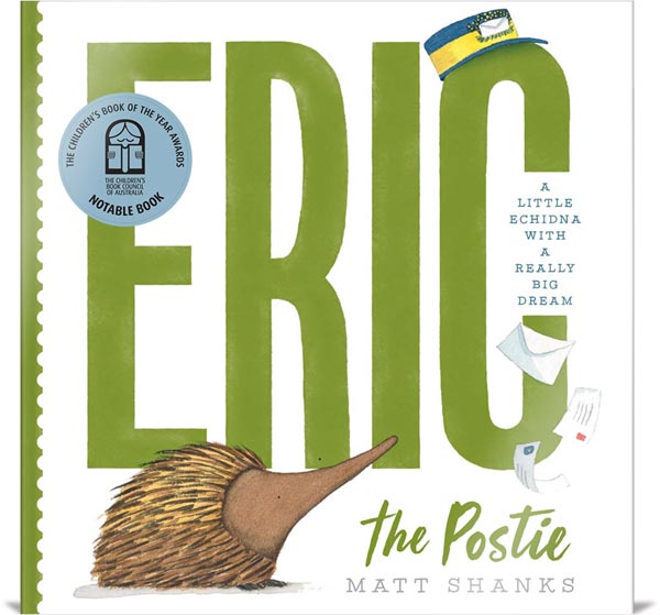 Book cover of Eric the Postie by Matt Shanks