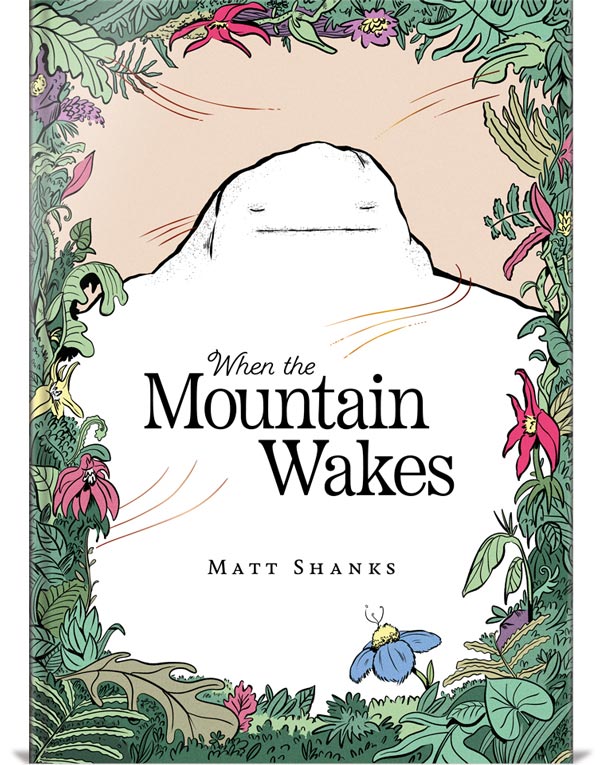Book cover of When the Mountain Wakes by Matt Shanks